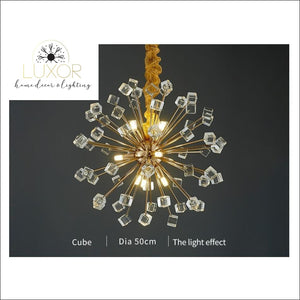 pendant lighting Royalton Round Sparkle Pendant - Luxor Home Decor & Lighting