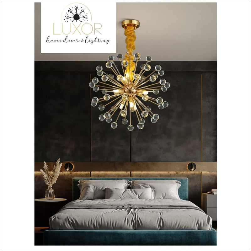 pendant lighting Royalton Round Sparkle Pendant - Luxor Home Decor & Lighting