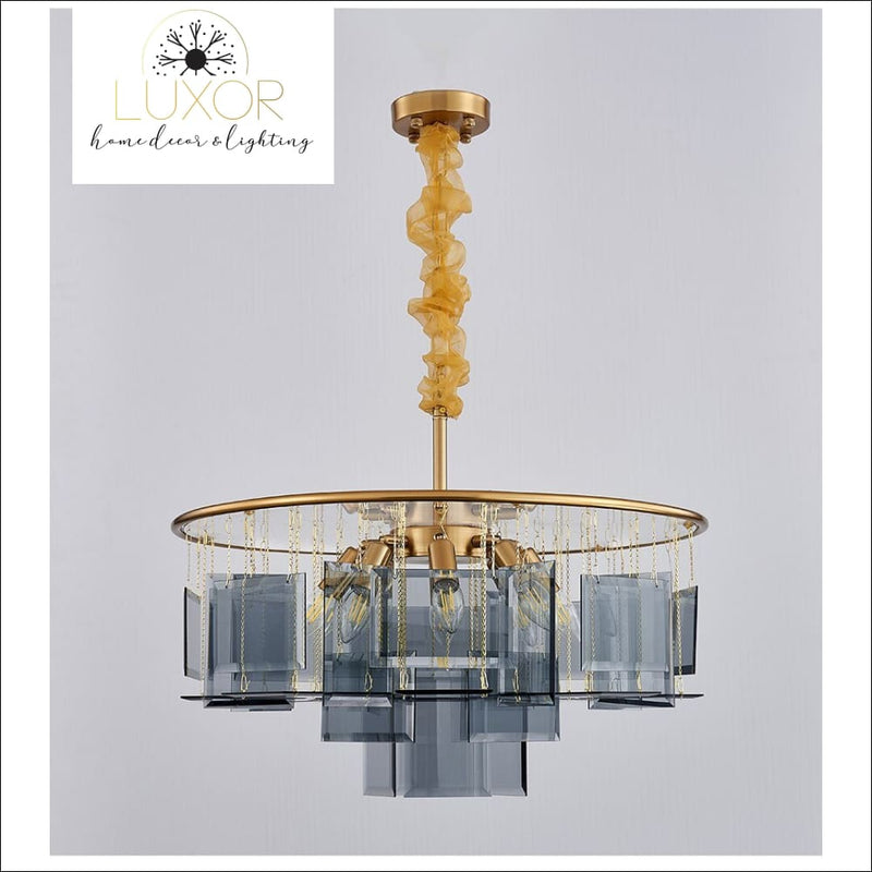 chandeliers Rozu Luxury Crystal Chandelier - Luxor Home Decor & Lighting