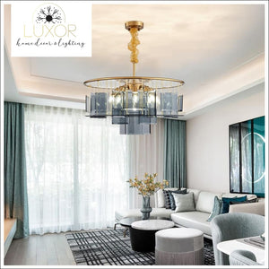 chandeliers Rozu Luxury Crystal Chandelier - Luxor Home Decor & Lighting