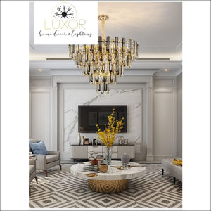 chandeliers Salerma Crystal Chandelier - Luxor Home Decor & Lighting