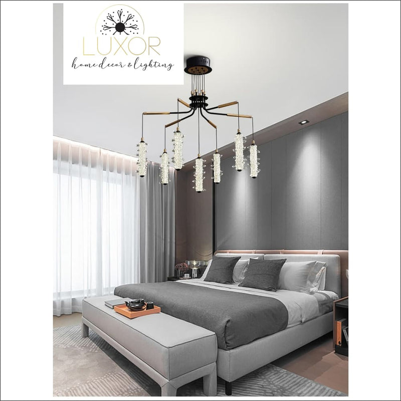 chandeliers Salini Modern Crystal Chandelier - Luxor Home Decor & Lighting