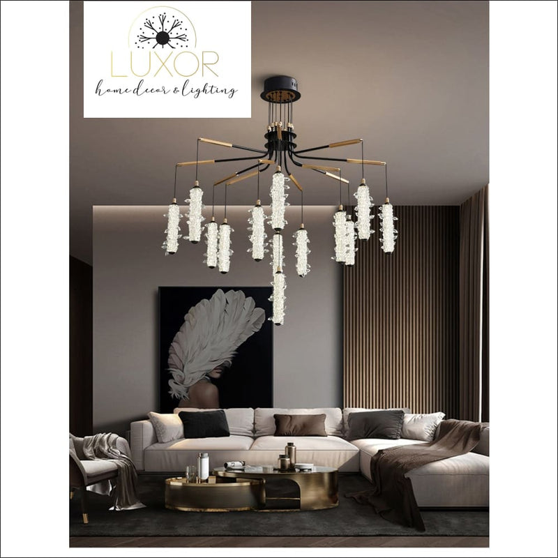 chandeliers Salini Modern Crystal Chandelier - Luxor Home Decor & Lighting