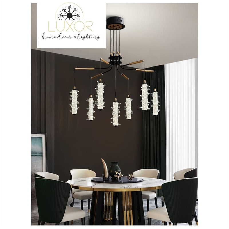 chandeliers Salini Modern Crystal Chandelier - Luxor Home Decor & Lighting