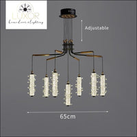 chandeliers Salini Modern Crystal Chandelier - Luxor Home Decor & Lighting