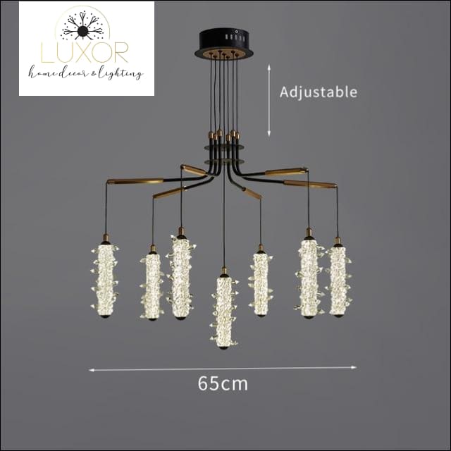 chandeliers Salini Modern Crystal Chandelier - Luxor Home Decor & Lighting