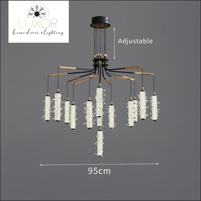 chandeliers Salini Modern Crystal Chandelier - Luxor Home Decor & Lighting