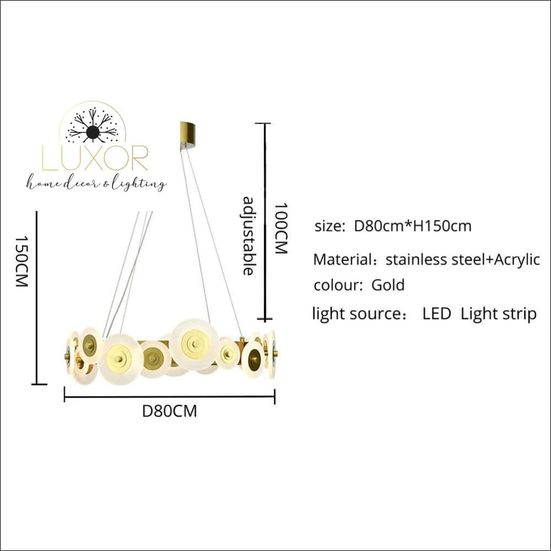 chandeliers Samiya Nordic Chandelier - Luxor Home Decor & Lighting