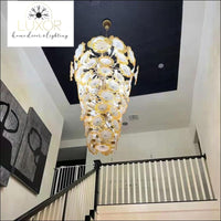 Scally Gold Murano Chandelier - chandelier