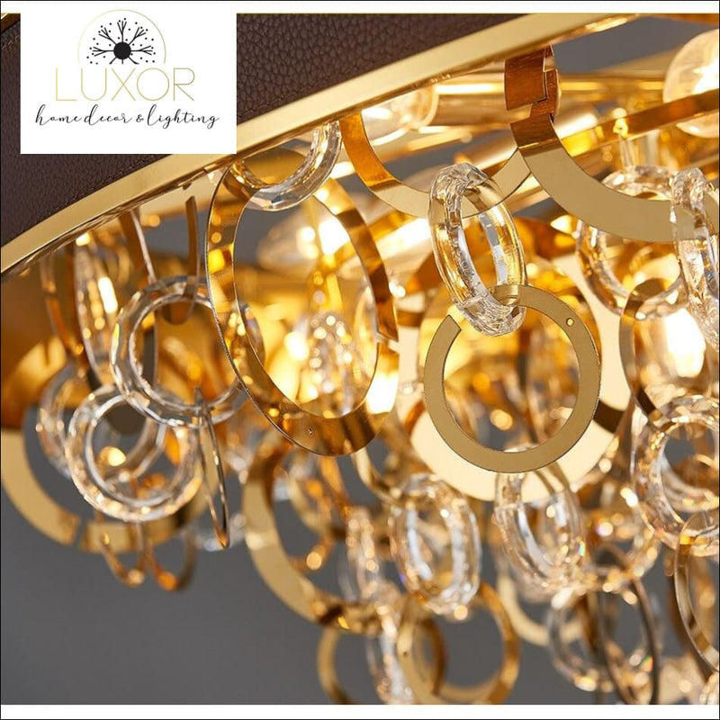 chandeliers Scarlet Rectangle Crystal Chandelier - Luxor Home Decor & Lighting