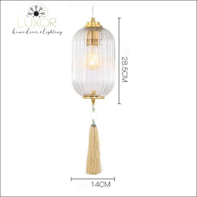 pendant lights Scarletta Tassel Pendant - Luxor Home Decor & Lighting