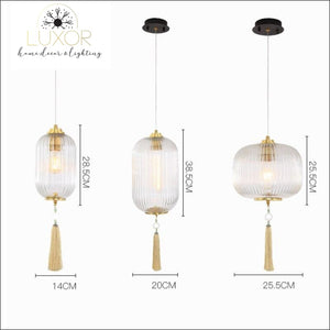 pendant lights Scarletta Tassel Pendant - Luxor Home Decor & Lighting