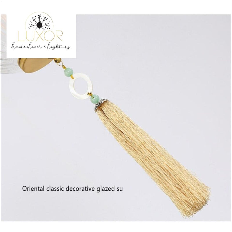 pendant lights Scarletta Tassel Pendant - Luxor Home Decor & Lighting