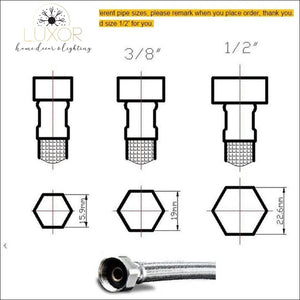 faucets Selene Kitchen Faucet - Luxor Home Decor & Lighting