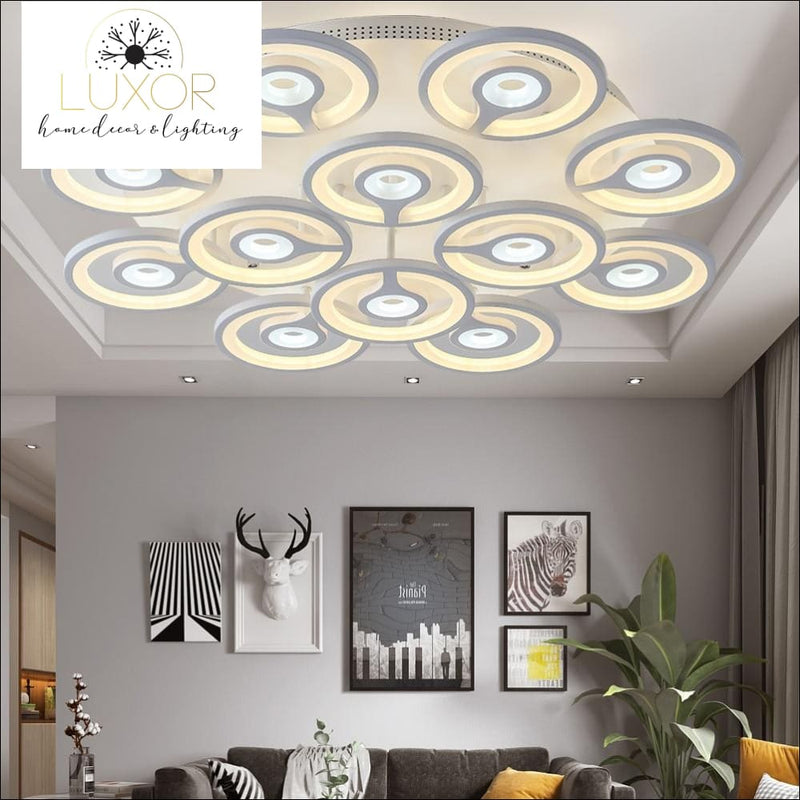 ceiling lights Selini White Modern LED Ceiling Light - Luxor Home Decor & Lighting