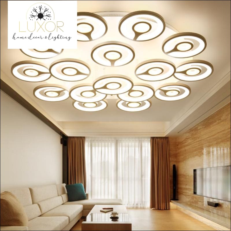 ceiling lights Selini White Modern LED Ceiling Light - Luxor Home Decor & Lighting