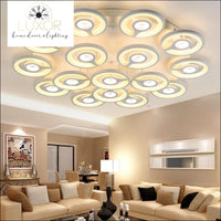 ceiling lights Selini White Modern LED Ceiling Light - Luxor Home Decor & Lighting