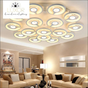 ceiling lights Selini White Modern LED Ceiling Light - Luxor Home Decor & Lighting