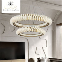 Serene Chandelier - Dia80cm 60cm / L / Warm White 3000k - chandeliers