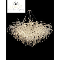 chandeliers Serip Chrome Crystal Chandelier - Luxor Home Decor & Lighting