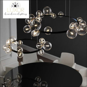 chandelier Shoma Round Bubble Chandelier - Luxor Home Decor & Lighting