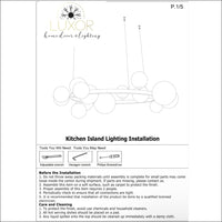 Shoma Round Bubble Chandelier - chandelier