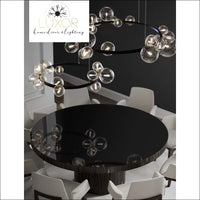 chandelier Shoma Round Bubble Chandelier - Luxor Home Decor & Lighting