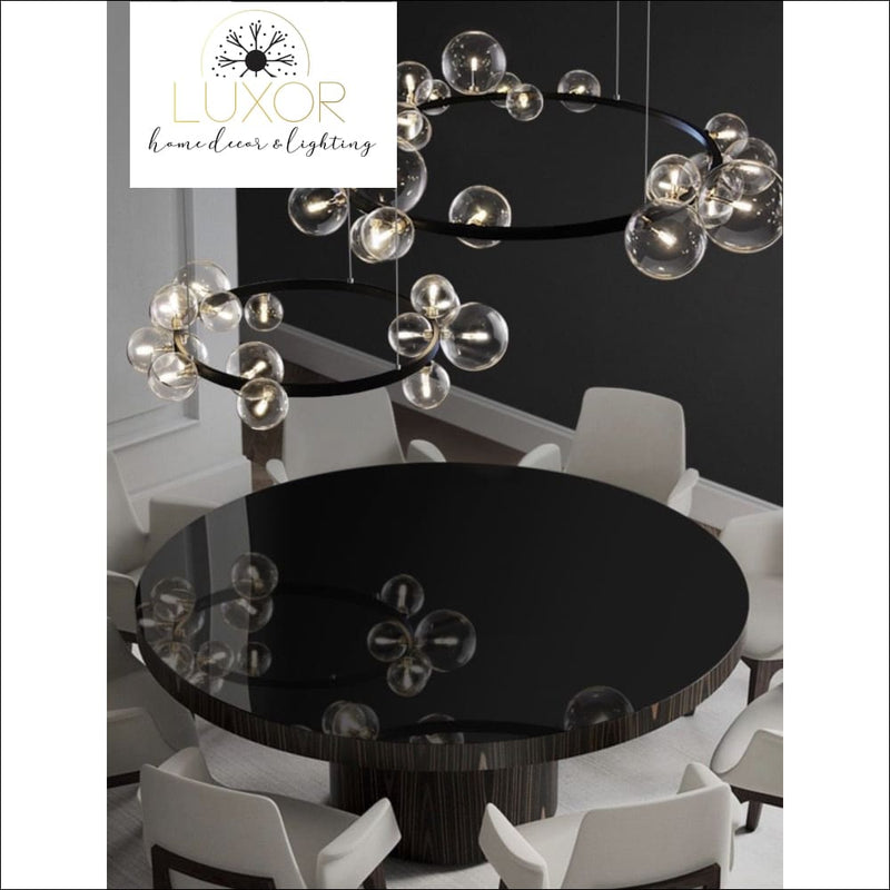 chandelier Shoma Round Bubble Chandelier - Luxor Home Decor & Lighting