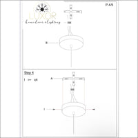 Shoma Round Bubble Chandelier - chandelier