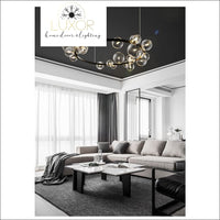 chandelier Shoma Round Bubble Chandelier - Luxor Home Decor & Lighting