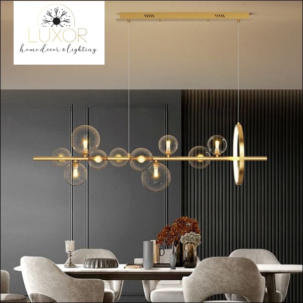Shoma Vertical Bubble Chandelier - chandeliers