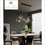 chandeliers Shoma Vertical Bubble Chandelier - Luxor Home Decor & Lighting