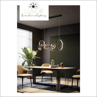 chandeliers Shoma Vertical Bubble Chandelier - Luxor Home Decor & Lighting