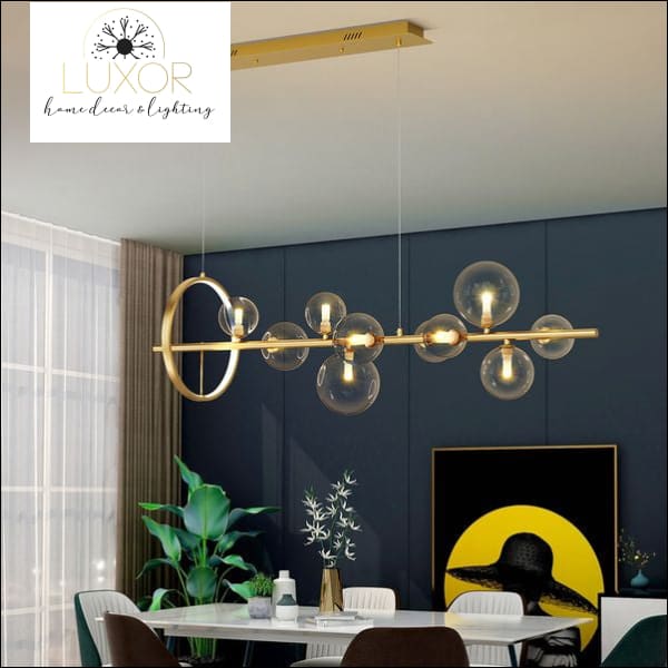 Shoma Vertical Bubble Chandelier - chandeliers