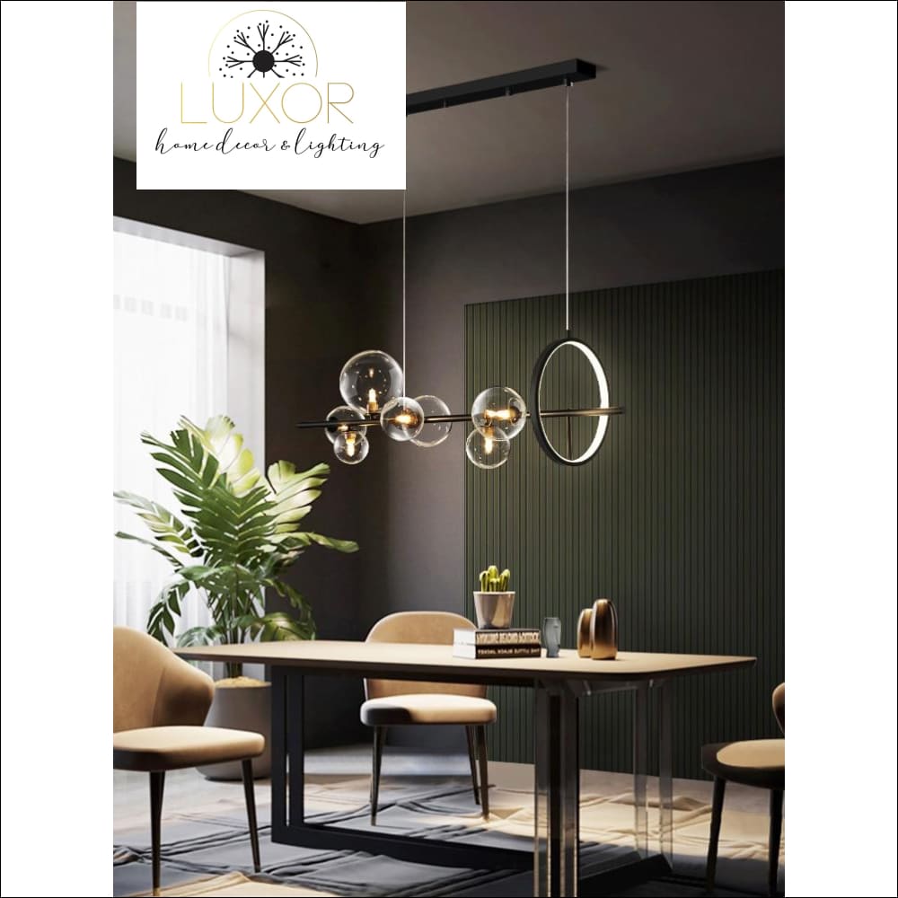 chandeliers Shoma Vertical Bubble Chandelier - Luxor Home Decor & Lighting
