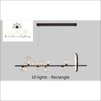 chandeliers Shoma Vertical Bubble Chandelier - Luxor Home Decor & Lighting