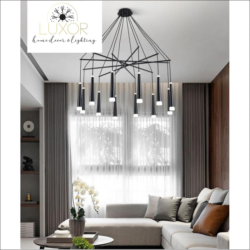 chandeliers Simone Suspended Chandelier - Luxor Home Decor & Lighting