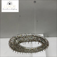 chandeliers Sinisi Colored Crystal Chandelier - Luxor Home Decor & Lighting