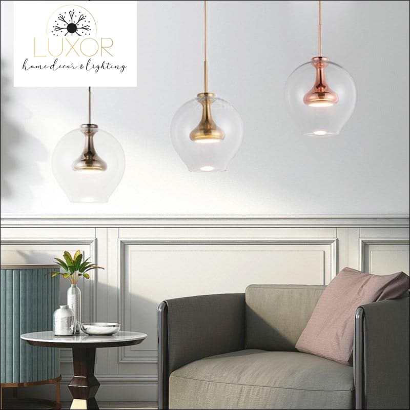 pendant lighting Sky Fall Suspension Clear Pendant - Luxor Home Decor & Lighting