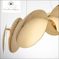 chandelier Skyler Nordic Gold Chandelier - Luxor Home Decor & Lighting