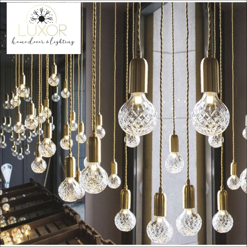 Pendant lighting Skylights LED Crystal Pendant - Luxor Home Decor & Lighting