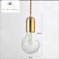 Pendant lighting Skylights LED Crystal Pendant - Luxor Home Decor & Lighting