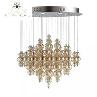 Chandeliers Smokey Glass Bubble Chandelier - Luxor Home Decor & Lighting