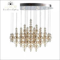 Chandeliers Smokey Glass Bubble Chandelier - Luxor Home Decor & Lighting