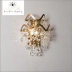wall lighting Snowflake Crystal Wall Sconce - Luxor Home Decor & Lighting