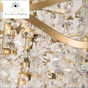 wall lighting Snowflake Crystal Wall Sconce - Luxor Home Decor & Lighting