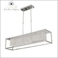 chandeliers Solary Crystal Rectangular Chandelier - Luxor Home Decor & Lighting