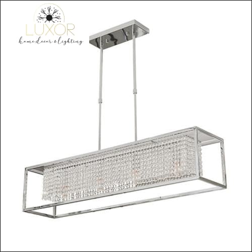 chandeliers Solary Crystal Rectangular Chandelier - Luxor Home Decor & Lighting