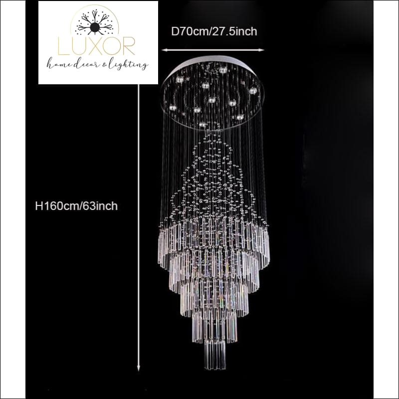 chandeliers Solís Lux Chandelier - Luxor Home Decor & Lighting