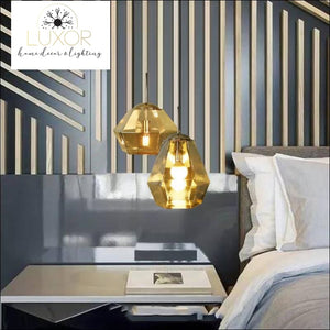 pendant lighting Solstice Golden Pendant - Luxor Home Decor & Lighting